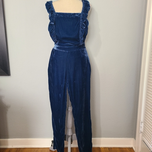 Scotch & Soda Holiday Velvet Overall Size‎ 16 Youth NWT